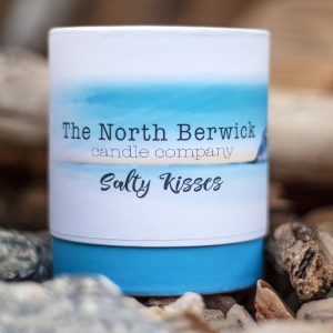Salty Kisses Glass Candle