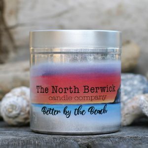 BETTER BY THE BEACH Tin Candle