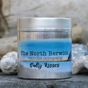 Salty Kisses Tin Candle
