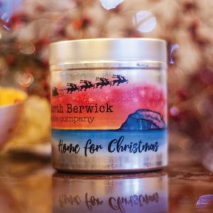 Home For Christmas Tin Candle