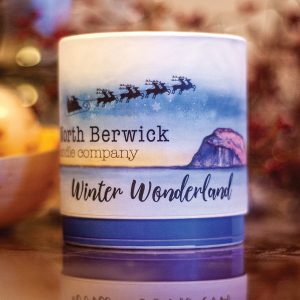 Winter Wonderland Glass Candle